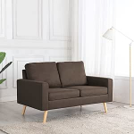 Gecheer 2-kohaline diivan polsterdatud diivan Lounge diivan elutuba diivan disain diivan pruun kangas