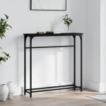 Generisch Konsolentische f&uuml;r Flur und Eingangsbereich, schlanke Ablage hinter dem Sofa, Marmor-Spiegel-Display, moderner Eingangstisch, Tisch mit Holzplatte und Metallgestell f&uuml;r Wohnzimmer und Flur