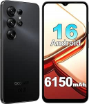 DOOGEE Note 56X Android 16 nutitelefon ilma lepinguta, 8,45 mm Ultra Slim & Lightweight, 24GB + 64GB, 6,56 tolli 90 Hz IPS, Octa Core 4G mobiiltelefon, 8MP + 5MP kaamera, 6150mAh aku, Dual SIM, FM