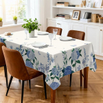 iEvery Hortensialillede laudlina ristk&uuml;likukujuline p&uuml;hkige pol&uuml;estrist veekindel &uuml;mmargune p&uuml;hkige laudlina kodus s&ouml;&ouml;gituba k&ouml;&ouml;gis aias piknikul patio pool v&auml;ljas 110x140cm