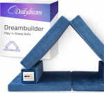 Dailydream Dreambuilder Play-n-Sleep laste m&auml;ngusohva, 168 x 84 x 55 cm, sinine