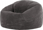 Icon Kingston XXL Bean Bag Corduroy, tumehall, T&auml;idisega t&auml;iskasvanute Bean Bag, Bean Bag, Cord tool, Lounge Chair, magamistuba, elutuba, elutoa m&ouml;&ouml;bel