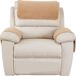 Sun Lounger Slipcover, k&auml;etoe peatoe kate, tugitool Slipcover 2 k&uuml;ljetaskuga, libisemiskindel, pestav, kulumiskindel, m&ouml;&ouml;bli kaitsja (Camel) 3 Pack