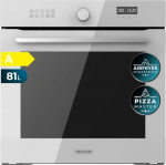 Cecotec Bolero Hexa AF316000 Multifunktsionaalne sisseehitatud k&uuml;psetusahi 60 cm klaasist valge A 3400 W, 81 L mahutavus, 11 funktsiooni Airfryer Master, Pizza Master, Steam Asisst, Steam EasyClean, 3D k&uuml;psetamine.