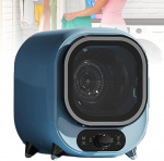 V&auml;ike 450W lauale paigaldatav roostevabast terasest trumliga kondenseeruv pesukuivati, kaasaskantav esilaadimisega kompaktne pesukuivati, 0,8 kg v&otilde;imsusega t&ouml;&ouml;laua v&otilde;i seinale paigaldamiseks (D)