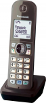 Panasonic KX-TGA681EXA KX-TG68xx seeria telefonitor koos laadimisalusega Mocha Brown