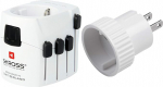 Skross 1.103145 Travel Adapter Pro & Meister Travel Adapter Type A - USA, Kanada, Tai ja Dominikaani Vabariigi jaoks.
