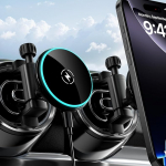 ALAFLY Qi2 sertifitseeritud Magsafe autokinnitus 15 W laadimisfunktsiooniga Mercedes Benz A/B/C/E/G/GLA/GLK, &uuml;mmargune ventilatsiooni kiirlaadimise mobiiltelefoni hoidik iPhone 16 15 14 14 13 12 Pro Max Plus Mini jaoks