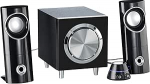 auvisio arvuti k&otilde;lar: Aktiivne 2.1 multimeedia helis&uuml;steem koos subwooferiga MSX-220, 32 Watt (k&otilde;lar arvuti, aktiivne kast, s&uuml;learvuti)