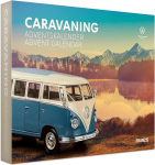 FRANZIS 55115 Caravaning advendikalender, VW Bulli T1 metallmudelikomplekt m&otilde;&otilde;tkavas 1:24 koos 52-lehek&uuml;ljelise saateraamatuga