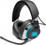 JBL Quantum 810 Over-Ear m&auml;nguk&otilde;rvaklapid - juhtmevabad Bluetooth-kuuldeaparaadid aktiivse m&uuml;rasummutusega ja klappmikrofoniga - QuantumSurround Sound - mustad