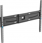 Meliconi Slimstyle Plus 600 S fikseeritud teleri seinakinnitus Sobib ka kipsplaadist teleritele 50" kuni 86" Vesa 300-400-600 koos kiire bloki ja kaitsega Made in Italy