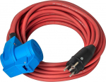 Brennenstuhl Solutions Outdoor 10m pikenduskaabel matkaautodele, haagissuvilatele, paatidele, t&auml;navapoodidele (H07RN-F 3G2.5, Outdoor)