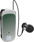 Bluetooth peakomplekt mikrofoniga k&auml;ed-vabad Bluetooth mobiiltelefoni Lavalier auto k&otilde;rvaklapid sisset&otilde;mmatavad traadita k&otilde;rvaklapid k&otilde;rvaklappide juhtimiseks &auml;ri kontoris k&otilde;rvaklappide k&auml;ed-vabad komplekti