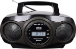 Silva Schneider MPC 17.7 BT kaasaskantav raadio CD-m&auml;ngijaga, Bluetooth, must/hall