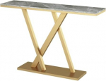 Console Sofa Tables, Console Table for Entryway, Entrance Table, Sofa Table, Hallway Table, Decorative Hallway Table, Decoration and Organisation, for Living Room, Hallway, Entryway (Gold D