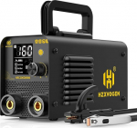 H HZXVOGEN ARC200DMINI 120A Stick Welder, 2-in-1 Lift TIG / MMA ARC keevitusmasin, 220V Mini Portable Welding Machine koos Arc Force, Hot Start, Anti-Stick, LED Digital Display, DC Inverter Welding