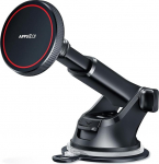 APPS2Car mobiiltelefoni hoidja auto Magsafe, tuuleklaasi iminapakett armatuurlaua magnetiline iPhone hoidja auto, auto mobiiltelefoni hoidja, mis &uuml;hildub iPhone 15 14 13 12 Pro/Plus ja Magsafe korpusega, punane