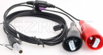 SZRMCC Trimble GPS RTK GNSS vastuv&otilde;tja 5700 5800 R6 R7 R8 R10 46125-20 Asendustoitekaabel krokodillklambritega 0B 7-poldilisele toitekaablile