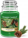 Yankee Candle Balsam ja Cedar suur purk 623g