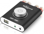 Nobsound NS-20G Mini Digital Power Amplifier Bluetooth Hi-Fi Stereov&otilde;imendi 100 W + 100 W koos toiteallikaga (must)
