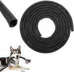 4 m kaablikaitsetoru, kaablikaitse, kaablispiraal, must, isesulguv kaabel, m&otilde;&otilde;tu l&otilde;igatud, kaablikanal, paindlik juhtimismuhv koju, kontorisse, kaabli peitmiseks laual, TV-p&otilde;randale