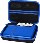 K&otilde;vakesta kandekott, &uuml;hildub YOTON 9,5-tollise / Yoohoo 9,5-tollise kaasaskantava DVD-m&auml;ngijaga, must/sinine, 10,5"-11,5" kaasaskantava DVD-m&auml;ngija &uuml;mbris, kaitsekott