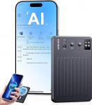 AI Digital Voice Recorder, 64GB AI Voice Recorder, AI kokkuv&otilde;te ChatGPT poolt, reaalajas t&otilde;lge, 121 keelt, toetab loengut / kohtumist / k&otilde;net, traadita laadimist