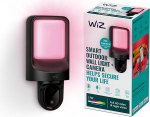 WiZ V&auml;lisseinavalgusti koos integreeritud v&auml;liskaameraga koos Wi-Fi, nutivalgusti valge ja v&auml;rviline, juhtimine rakenduse kaudu