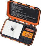 Digitalwaage, Mini-Pr&auml;zisions-Digitalwaa for Gold, Silber, Schmuck, Grammwaa, Ausgleichswicht, Tara-Funktion for Lebensmittel, Medizin, Kaffee(Orange)