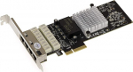 KALEA-INFORMATIQUE PCIe 1G v&otilde;rgukontrolleri kaart 4 LAN Gigabit Ethernet pordiga ja LAN BYPASS funktsiooniga Intel I350AM4 kiibistikuga