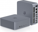 Beelink EQR5 Mini PC, AMD Ryzen 5 5500U (6C/12T) kuni 4.0GHz, mini arvuti 16GB DDR4 RAM 500GB NVME SSD Windows 11 Pro, mikroarvuti 4K @ 60Hz Dual Display, Dual 1000M LAN, WiFi6 BT5.2