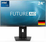 FutureAIO 24-tolline universaalarvuti, reguleeritava k&otilde;rgusega ja kallutatav, Intel Core i3 protsessor, 16 GB RAM, 256 GB SSD, Windows 11 Pro, Smart Display moodul, HDMI ja USB 3.2 Gen 2, koju ja kontorisse.