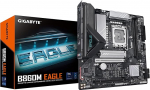 GIGABYTE B860M Eagle emaplaat - Intel Core Ultra protsessorid, 6+1+2+1 faasi VRM, kuni 9066MHz DDR5, 1xPCIe 5.0 + 1xPCIe 4.0 M.2, 2.5GbE LAN, USB 3.2 Gen 1