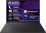 LG gramm Pro 17 17Z90TP-G.AD8BG (17 tolli) IPS s&uuml;learvuti, Intel Core Ultra 7 255H, Intel Arc 140T, 32 GB RAM, 2 TB SSD, Feather Light (1,369 kg), gramm AI, 90 Wh, Thunderbolt 4, mustanahaline