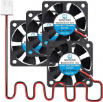 WINSINN DC 50 mm ventilaator 12 V 5020 Topelt kuullaager 12 Volt harjadeta jahutus 50 x 20 mm 2 Pin (4 tk)