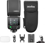 GODOX V480C TTL kaamera v&auml;lklambi Canonile, GN50 Speedlite 650 v&auml;lgunumber 1/8000s HSS 1.7s laadimisaeg Sisseehitatud 5600K LED reguleerimise valgus koos hajutiga &Uuml;hilduv Canon kaameratega