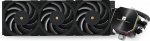 Thermalright Frozen Edge 360 Black vedel CPU vesijahuti 120 mm PWM ventilaatoriga, 360 Black Cold Row spetsifikatsioon, integreeritud veek&uuml;lmik AMD/AM4/AM5, Intel LGA1700/1150/1151/1200/2011/1851 jaoks