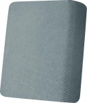 ZNSAYOTX Stretch padjakatted diivanitooli diivanil istme katted Slipcovers pehme asendamine unikaalse mustriga m&ouml;&ouml;bli kaitsja elastse p&otilde;hjaga (helehall, 1 padjap&uuml;&uuml;r)