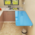 Kokkupandav laud seinale paigaldatud pesuruumi lastele ruumi s&auml;&auml;stev kokkuklapitav laud v&auml;ikestesse ruumidesse ujuv laud s&ouml;&ouml;gituppa k&ouml;&ouml;ki v&otilde;i baari 90x50cm suurus 35x20