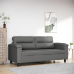 359563 2-kohaline diivan, tumehall, 140 cm, mikrokiudkangas, Lounge diivan, diivanid ja diivanid, Relax diivan, diivan elutuppa, diivan magamisfunktsiooniga