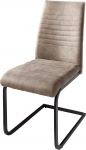 invicta INTERIOR Industrial Cantilever tool Apartment Antique Taupe koos metallraamiga s&ouml;&ouml;gitoatool K&uuml;lastajatool