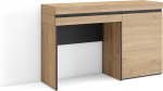 Skraut Home garderoobilaud 121 x 75 x 35 cm koos sahtliga magamistuba kaasaegses stiilis tammepuust