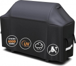 GFTIME 7139 Grill Cover for Weber Spirit 300, Spirit II 300 Series, 130 x 45 x 107 cm Grill Cover for Spirit E310, E330, E315 Series, Grill Cover Waterproof, Weatherproof and Fade-resistant, 600D