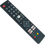 POF/RMC/0004 Asenduspult h&auml;&auml;lpult, mis sobib Polaroid P32RAM1071U P50UAM2351U PA32H4312LEKB P32RDP0119U P50UP1399U P24RP0080U P24RDP0100U PA50U50U5 192MEKB Smart HD Ready LED Android telerite jaoks.