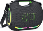 ZEALOT kaasaskantav Bluetooth-k&otilde;lar, 150 W tippv&otilde;imsus, BassUp tehnoloogia, 120 W stereoheli, RGB tuled, BT 5.3, USB-C, 24000 mAh, IPX6 veekindel, k&otilde;lar telkimiseks, rannale, pidudeks.