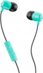 Skullcandy Jib In-Ear m&uuml;rasummutusega k&otilde;rvaklapid mikrofoni ja kaugjuhtimispuldiga k&auml;ed-vabadeks k&otilde;nedeks, kerge, stereoheli ja t&auml;iustatud alus, 3,5 mm juhtmega pesa, Miami/Must