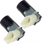 2x PDC parkimisabi parkimisandurid mustad 7H0919275C jaoks