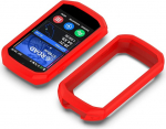 Blueshaweu Garmin Edge 1050 punane silikoonist &uuml;mbris, mis &uuml;hildub Garmin Edge 1050-ga