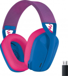 Logitech G G435 LIGHTSPEED juhtmevabad m&auml;nguk&otilde;rvaklapid Bluetoothiga - kerged k&otilde;rvaklapid, sisseehitatud mikrofonid, 18 tundi kestev aku, Dolby Atmos, PC, PS4, PS5, Nintendo Switch/Switch 2 - sinine